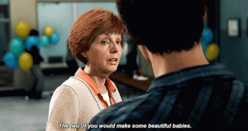 The Two Of You Would Make Some Beautiful Babies GIF - The Two Of You Would Make Some Beautiful Babies Aunt May GIFs