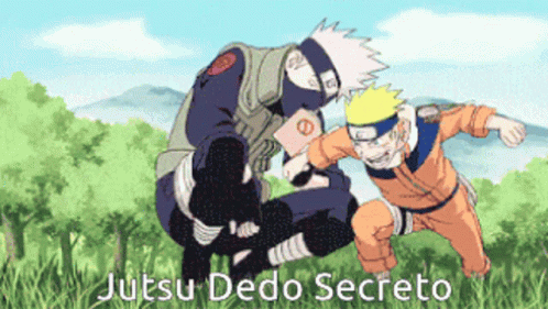 Kakashi Jutsu Dedo Secreto GIF - Kakashi Jutsu Dedo Secreto Naruto GIFs