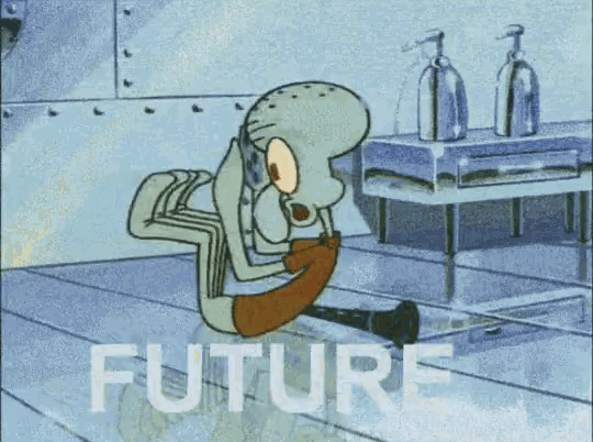 Squidward Future GIF - Squidward Future GIFs