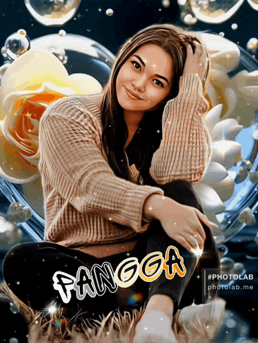 a picture of a woman with the name pangga