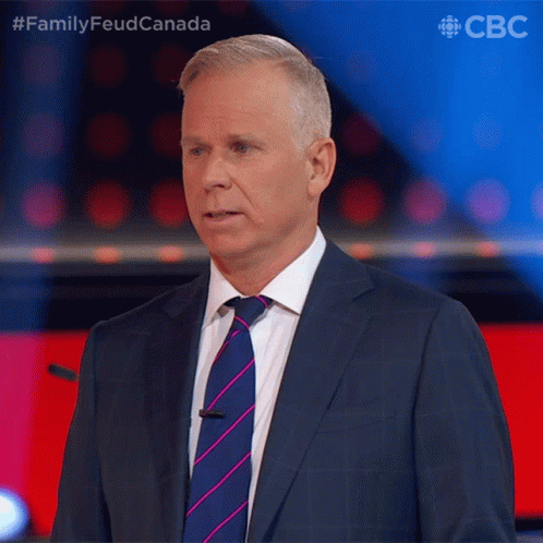 Yikes Gerry Dee GIF - Yikes Gerry Dee Family Feud Canada GIFs