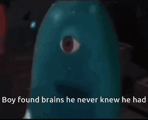 boy found brains he never knew he had written on a cartoon character