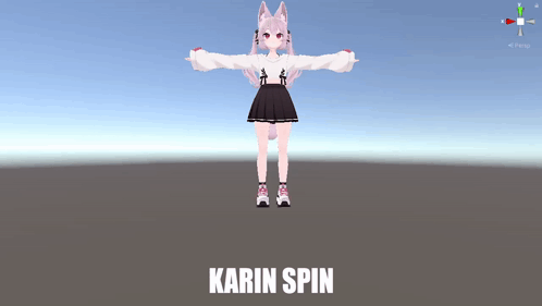 Karinspin Vrchat GIF - Karinspin Karin Spin GIFs