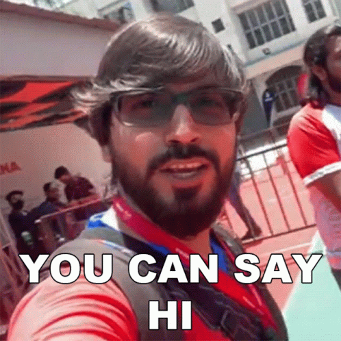 You Can Say Hi Mohit Israney GIF - You Can Say Hi Mohit Israney Tum Hi Bol Sakte Ho GIFs