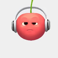 Cherry Funny Fruits GIF - Cherry Funny Fruits Music Lover GIFs