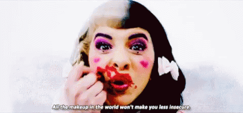 Melanie Martinez Makeup GIF - Melanie Martinez Makeup Silly GIFs