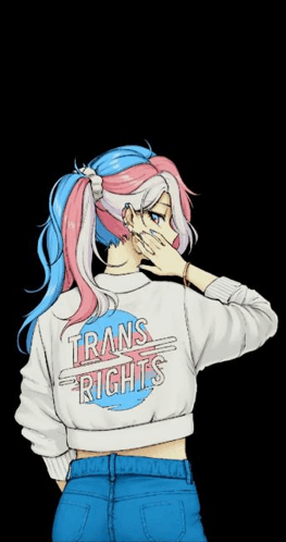 Trans Rights Girl GIF