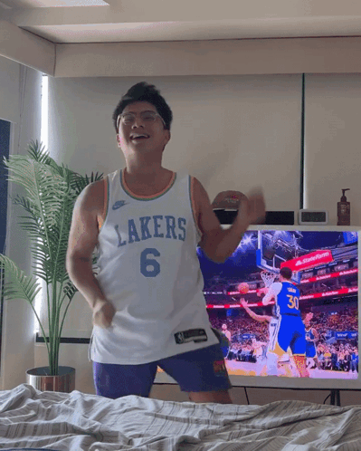 Lakers Win Julo Dance GIF - Lakers Win Julo Dance Lakers GIFs