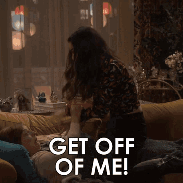 Get Off Of Me Carly Shay GIF - Get Off Of Me Carly Shay Miranda Cosgrove GIFs