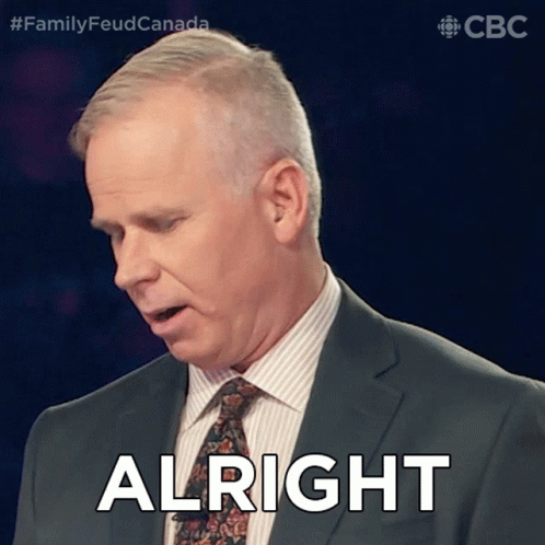 Alright Gerry Dee GIF - Alright Gerry Dee Family Feud Canada GIFs