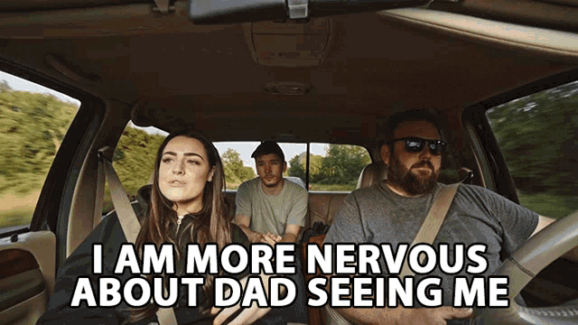 More Nervous Dad Seeing Me GIF - More Nervous Dad Seeing Me Driving GIFs