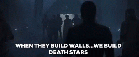 Starwars Deathstar GIF - Starwars Deathstar Walls GIFs
