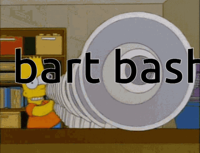 Bart Bash Funy Bart GIF - Bart Bash Funy Bart Megaphone GIFs
