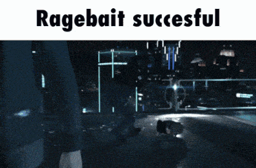 a ragebait successful advertisement with a man and a dog