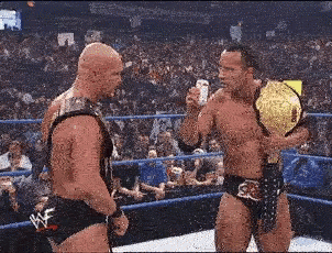 Stone Cold Cheers GIF - Stone Cold Cheers The Rock GIFs