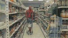 Sad Spiderman GIF - Sad Spiderman Shopping GIFs