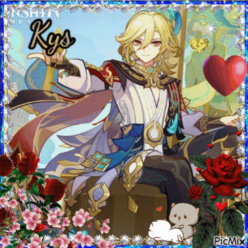 a picture of a anime character with the name kys written on it