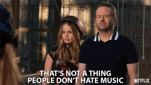Thats Not A Thing People Dont Hate Music GIF - Thats Not A Thing People Dont Hate Music People Dont Dislike Music GIFs