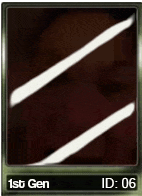 a picture of a 1st gen id 06 card