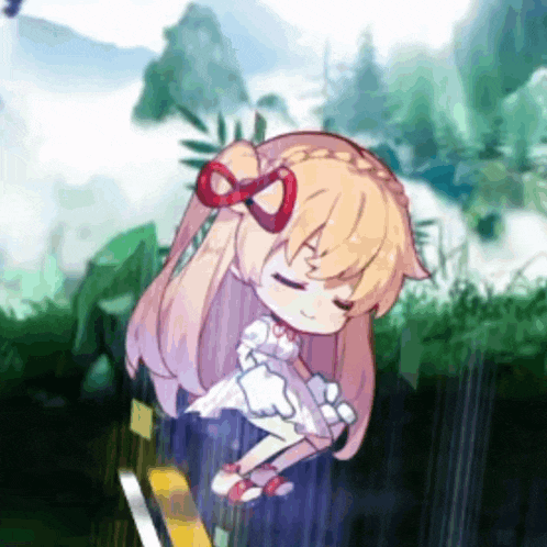 a little girl in a white dress is flying in the air .