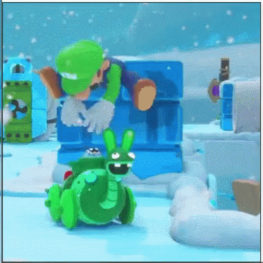Luigi Mario GIF - Luigi Mario Rabbids GIFs