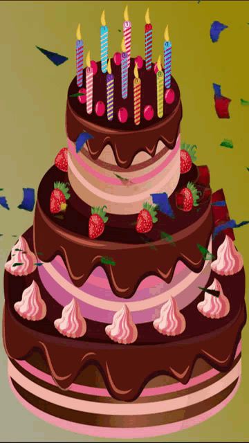 Birthday Birthday Cake GIF - Birthday Birthday Cake Happy Birthday GIFs